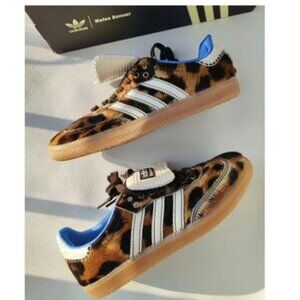 Adidas x Wales Bonner Samba Leopard Pony